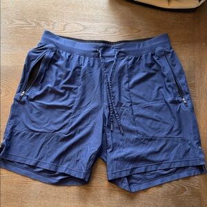 lululemon athletica Men's Athletic Shorts in Navy Blue